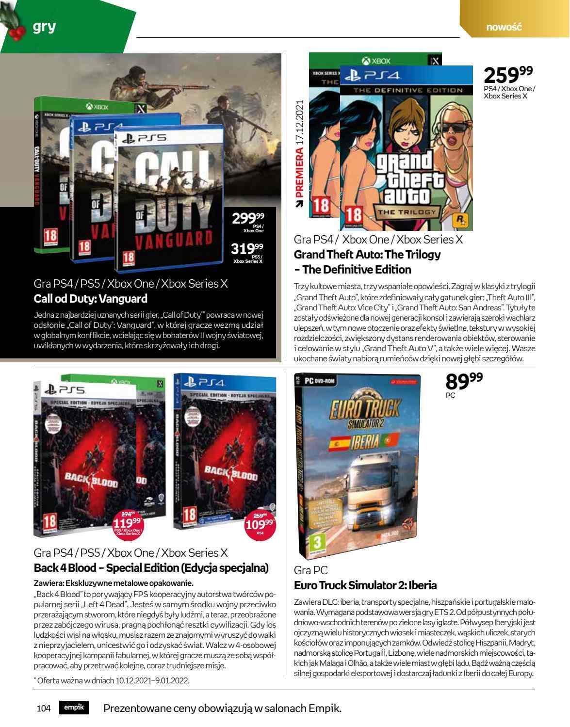 Gazetka promocyjna empik str. 106