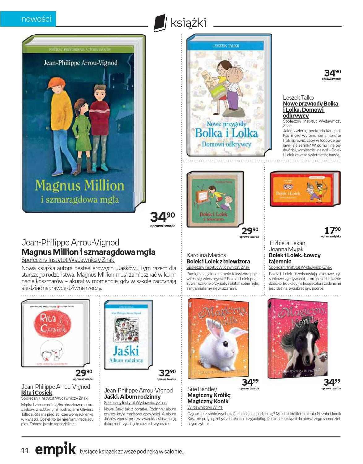 Gazetka promocyjna empik str. 44
