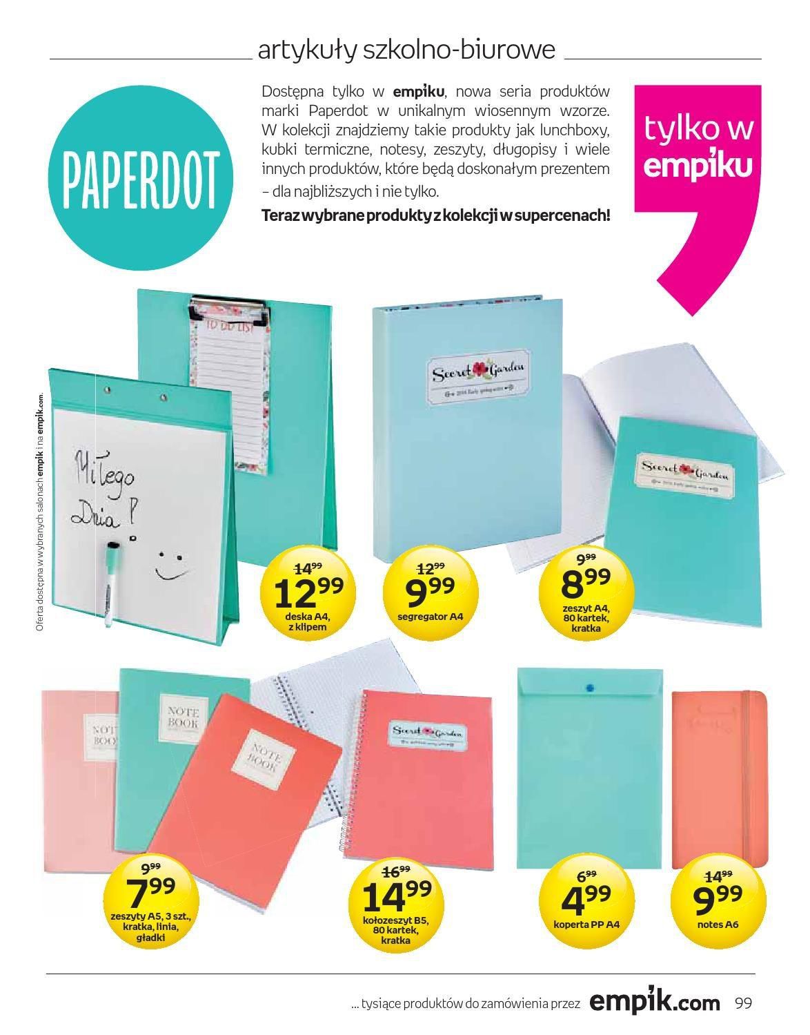 Gazetka promocyjna empik str. 99