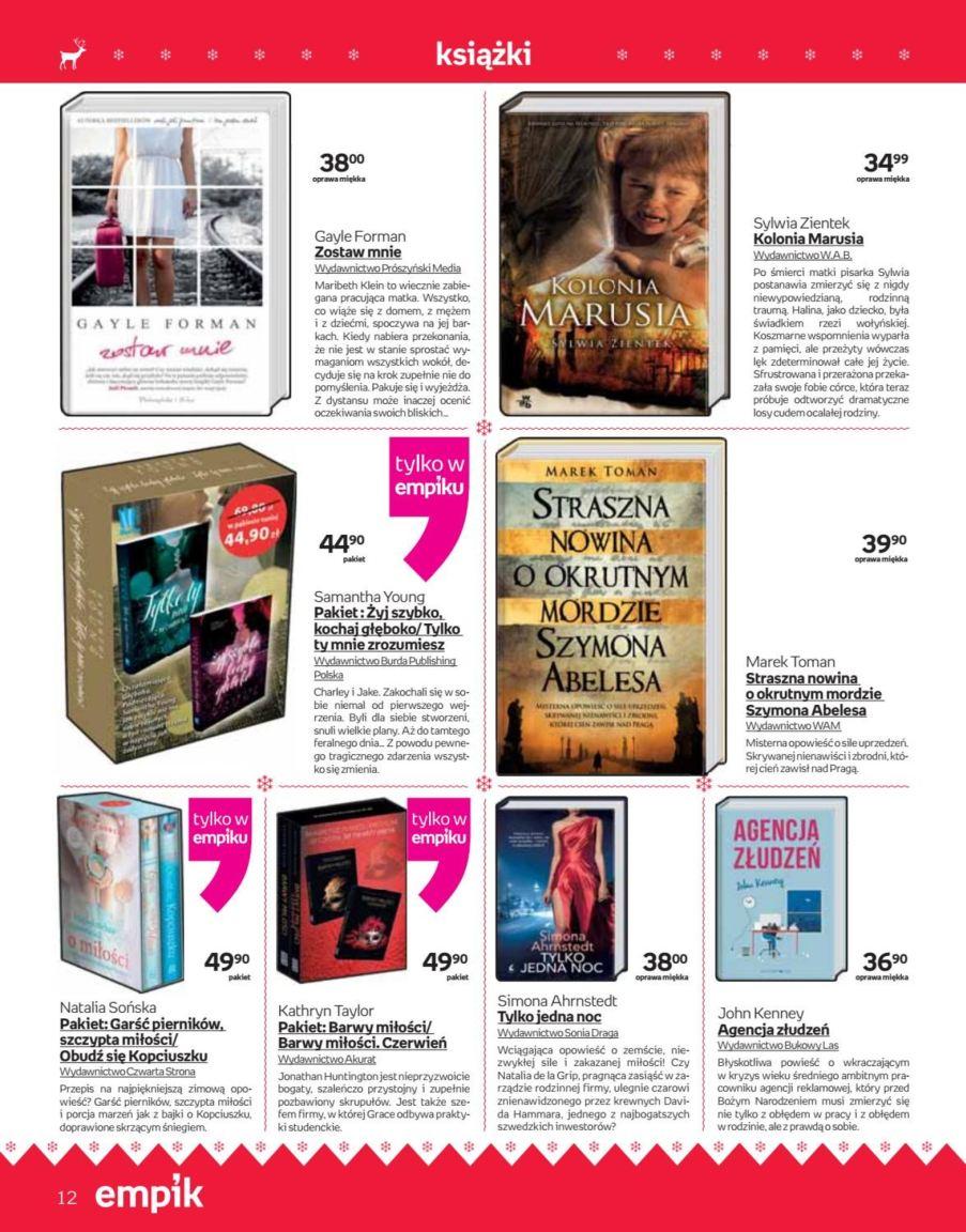 Gazetka promocyjna empik str. 12