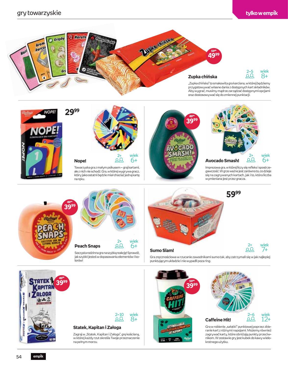 Gazetka promocyjna empik str. 54