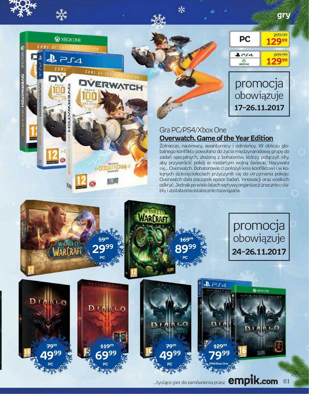Gazetka promocyjna empik str. 81