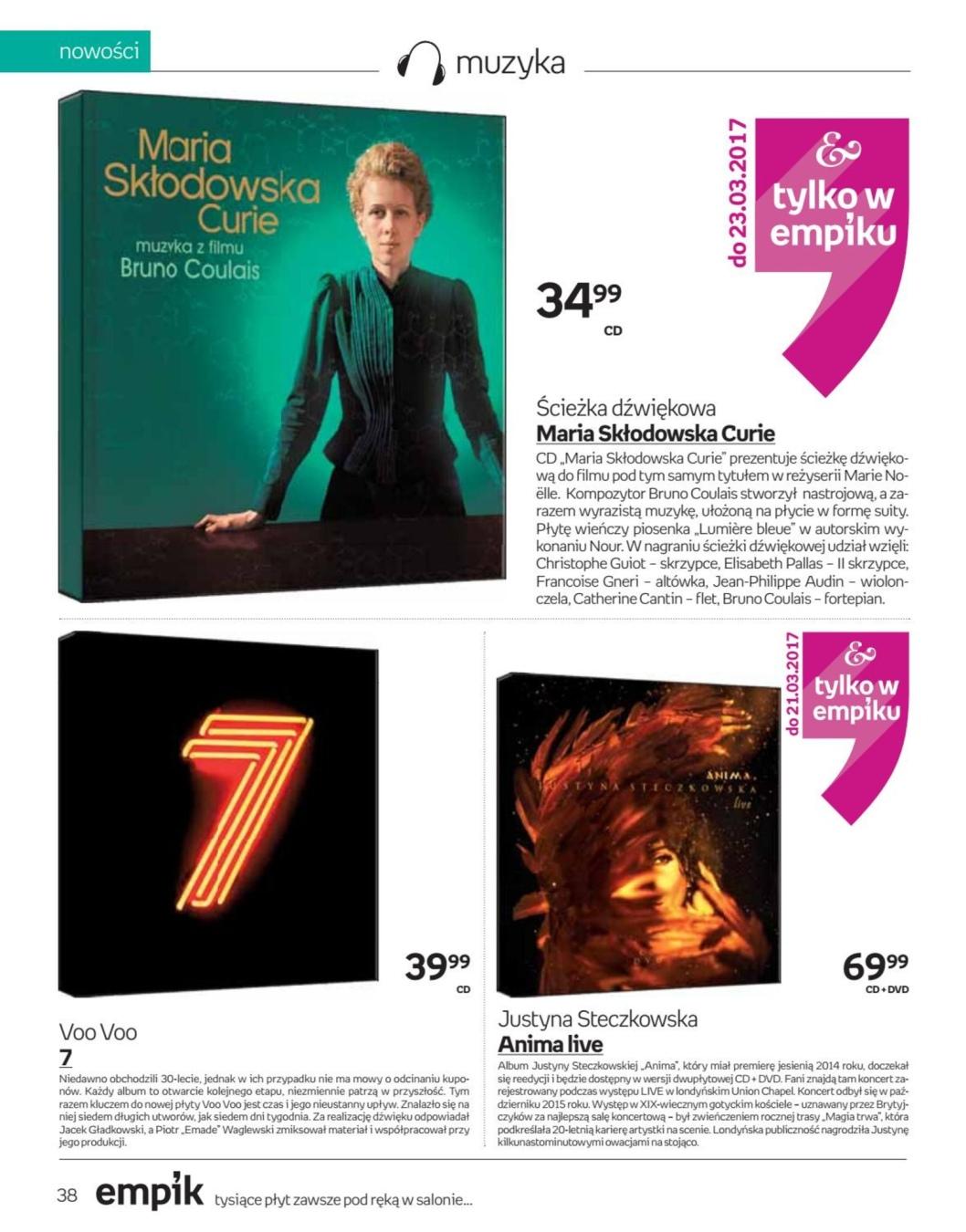 Gazetka promocyjna empik str. 38