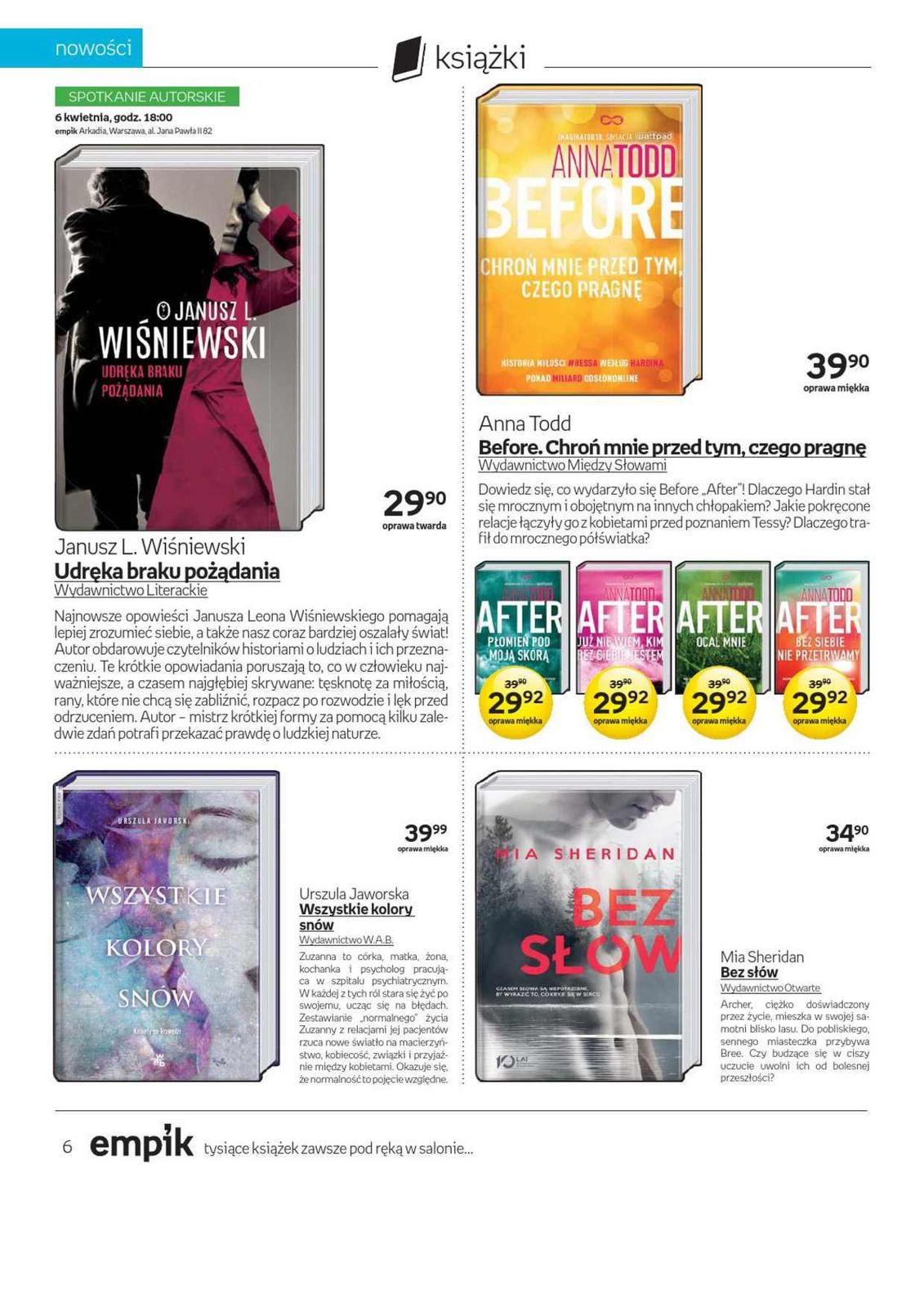 Gazetka promocyjna empik str. 6