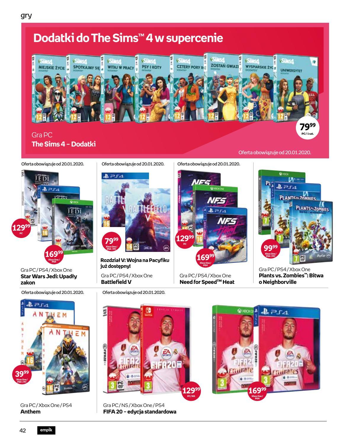 Gazetka promocyjna empik str. 42