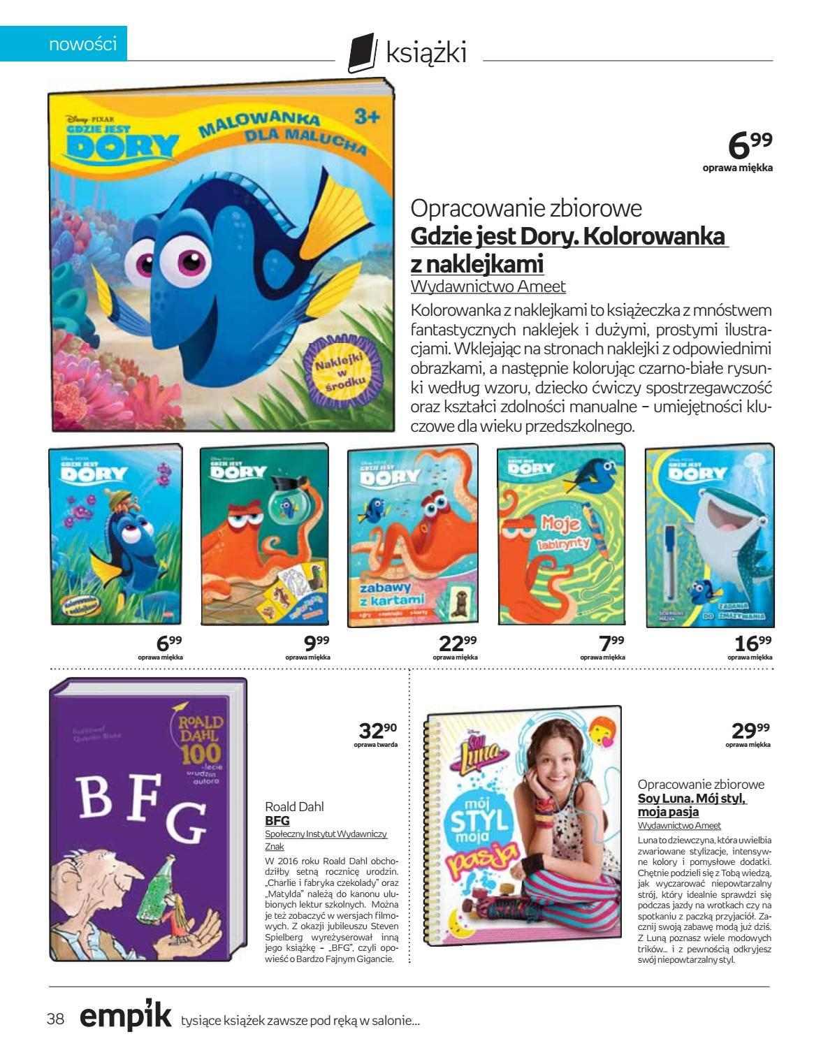Gazetka promocyjna empik str. 38
