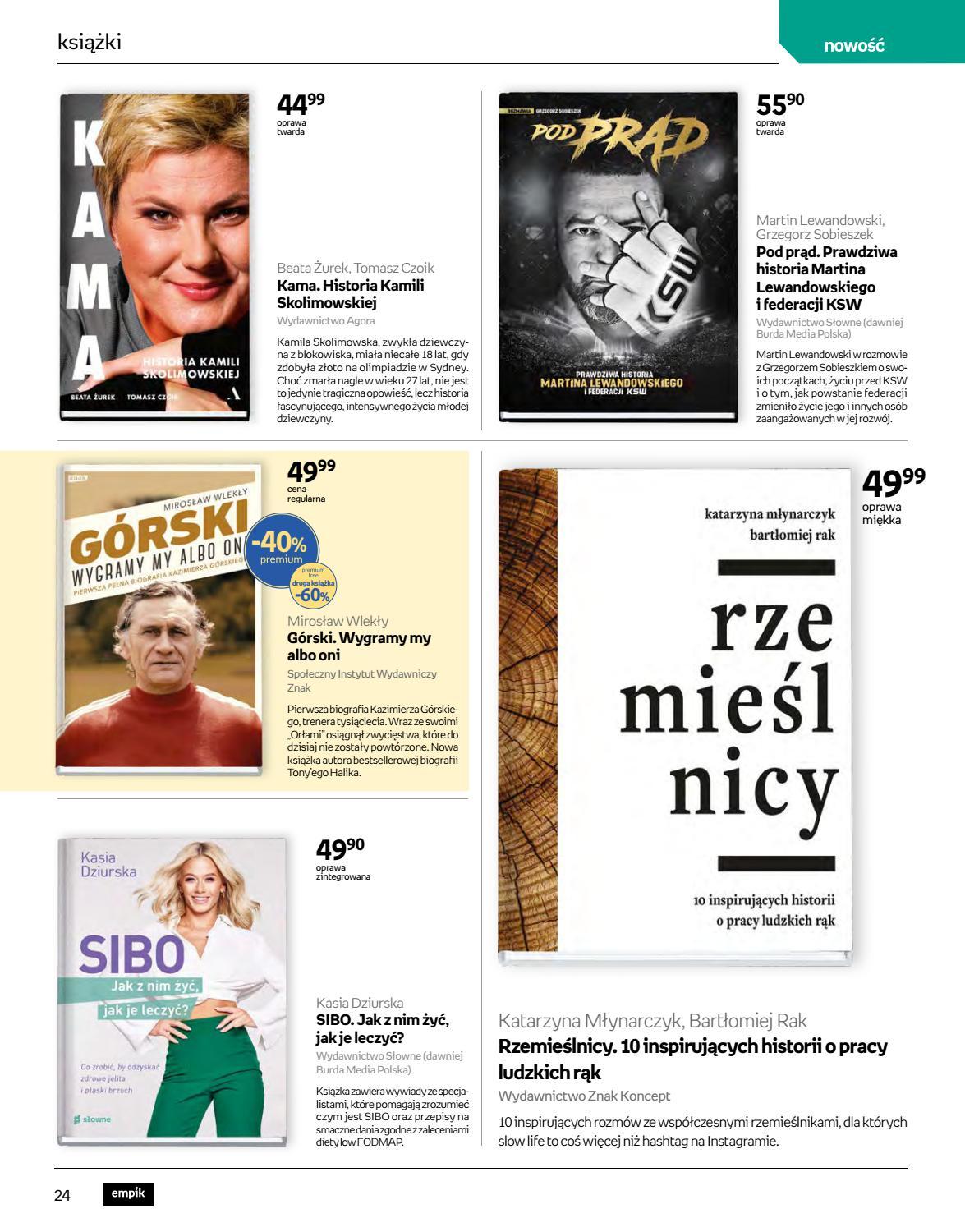 Gazetka promocyjna empik str. 24