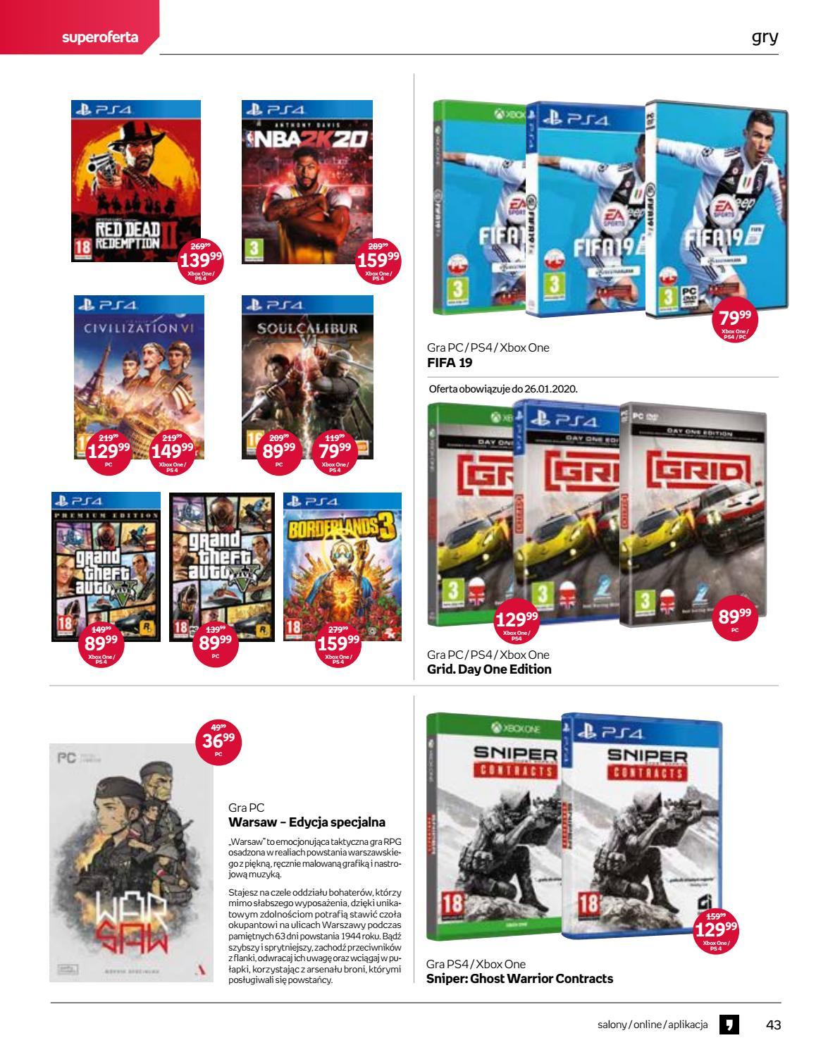 Gazetka promocyjna empik str. 43