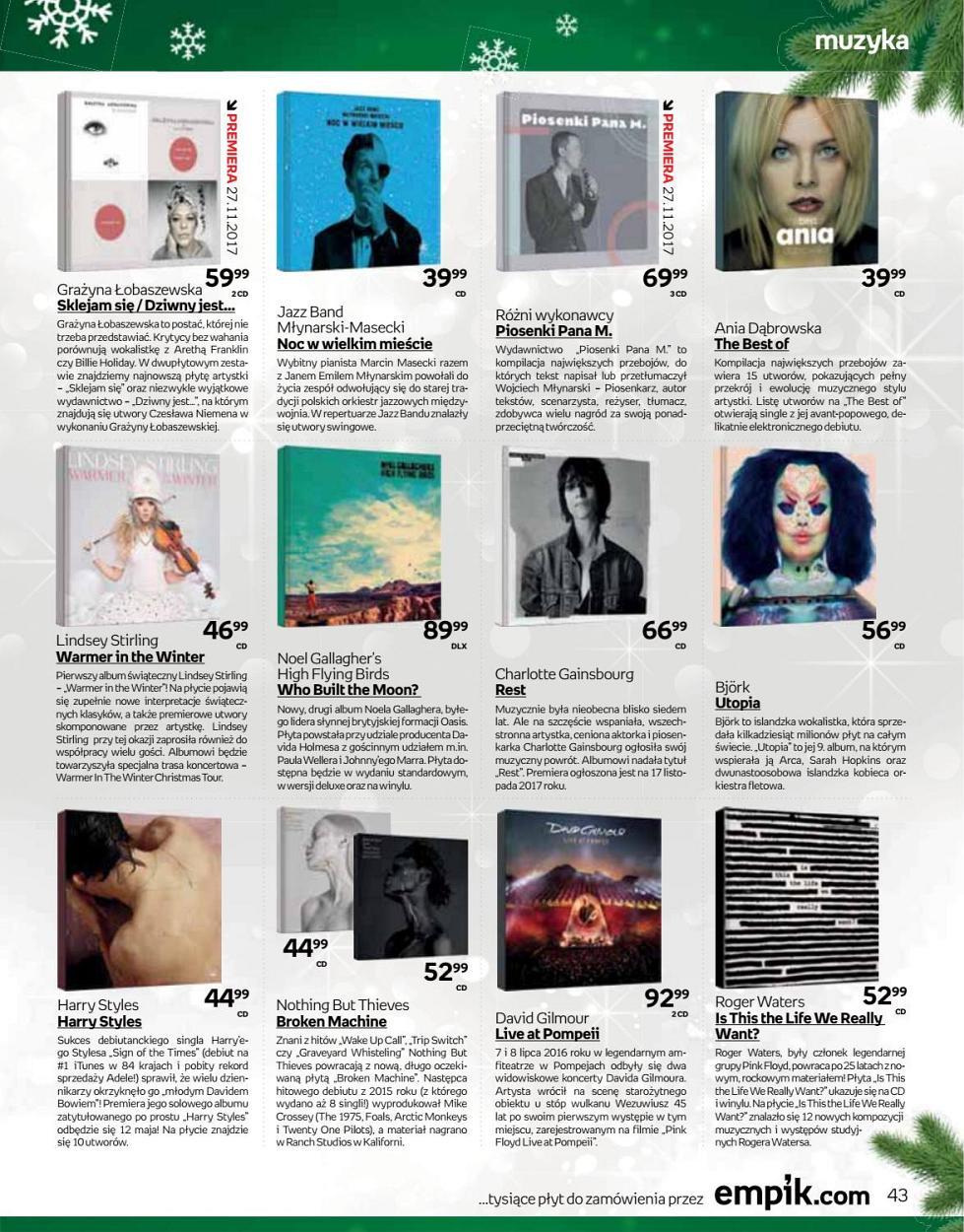 Gazetka promocyjna empik str. 43