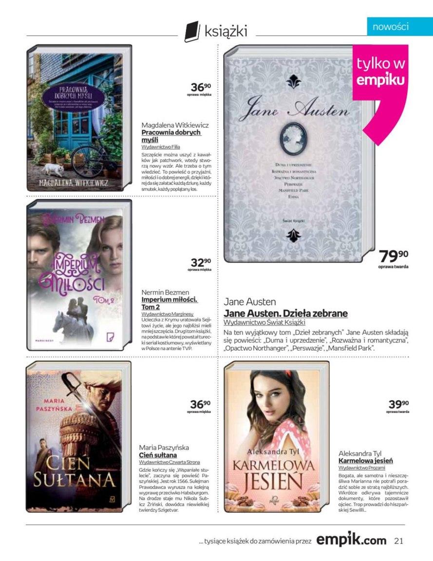 Gazetka promocyjna empik str. 21