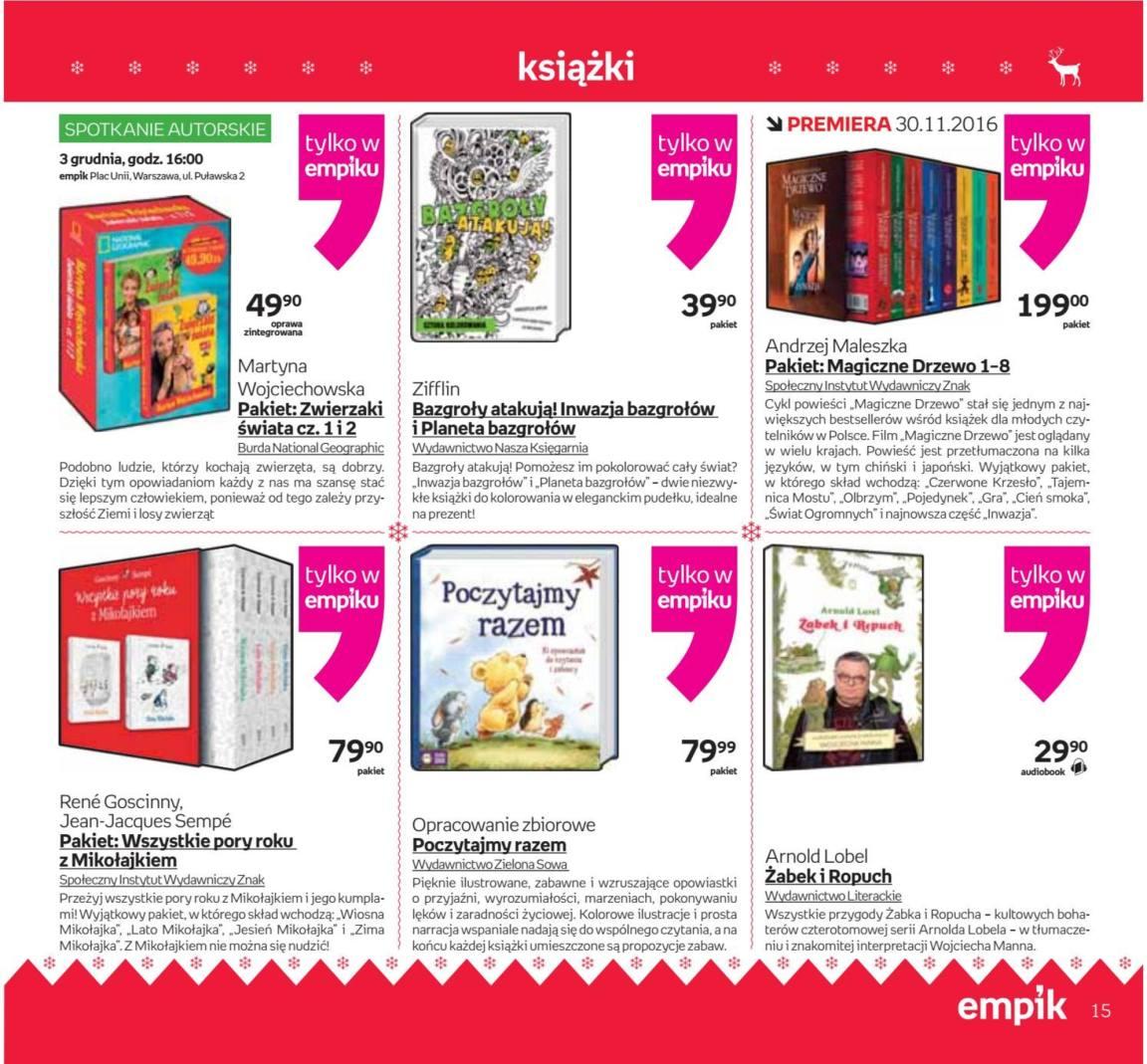 Gazetka promocyjna empik str. 15