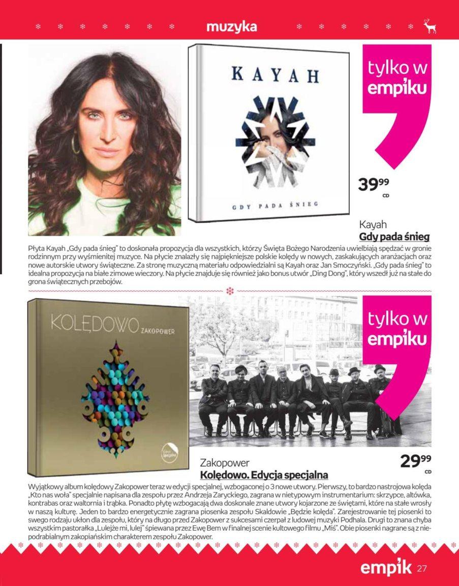 Gazetka promocyjna empik str. 27