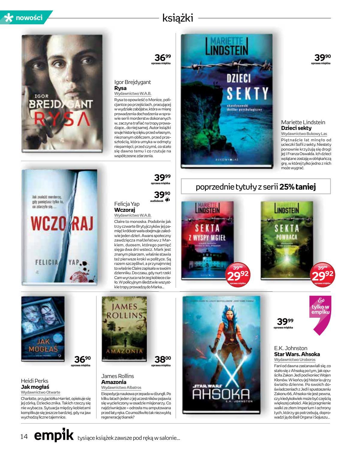 Gazetka promocyjna empik str. 14