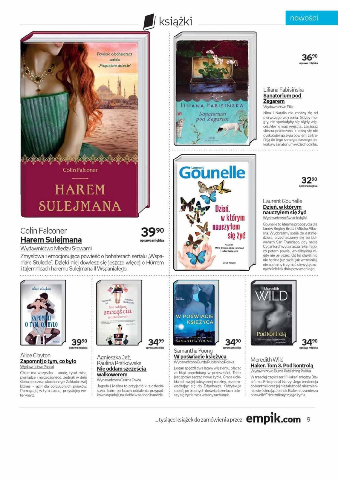 Gazetka promocyjna empik str. 9