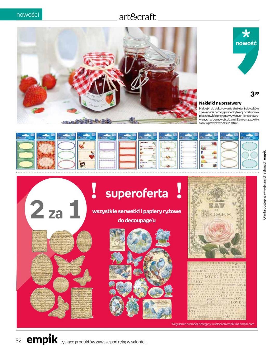 Gazetka promocyjna empik str. 52