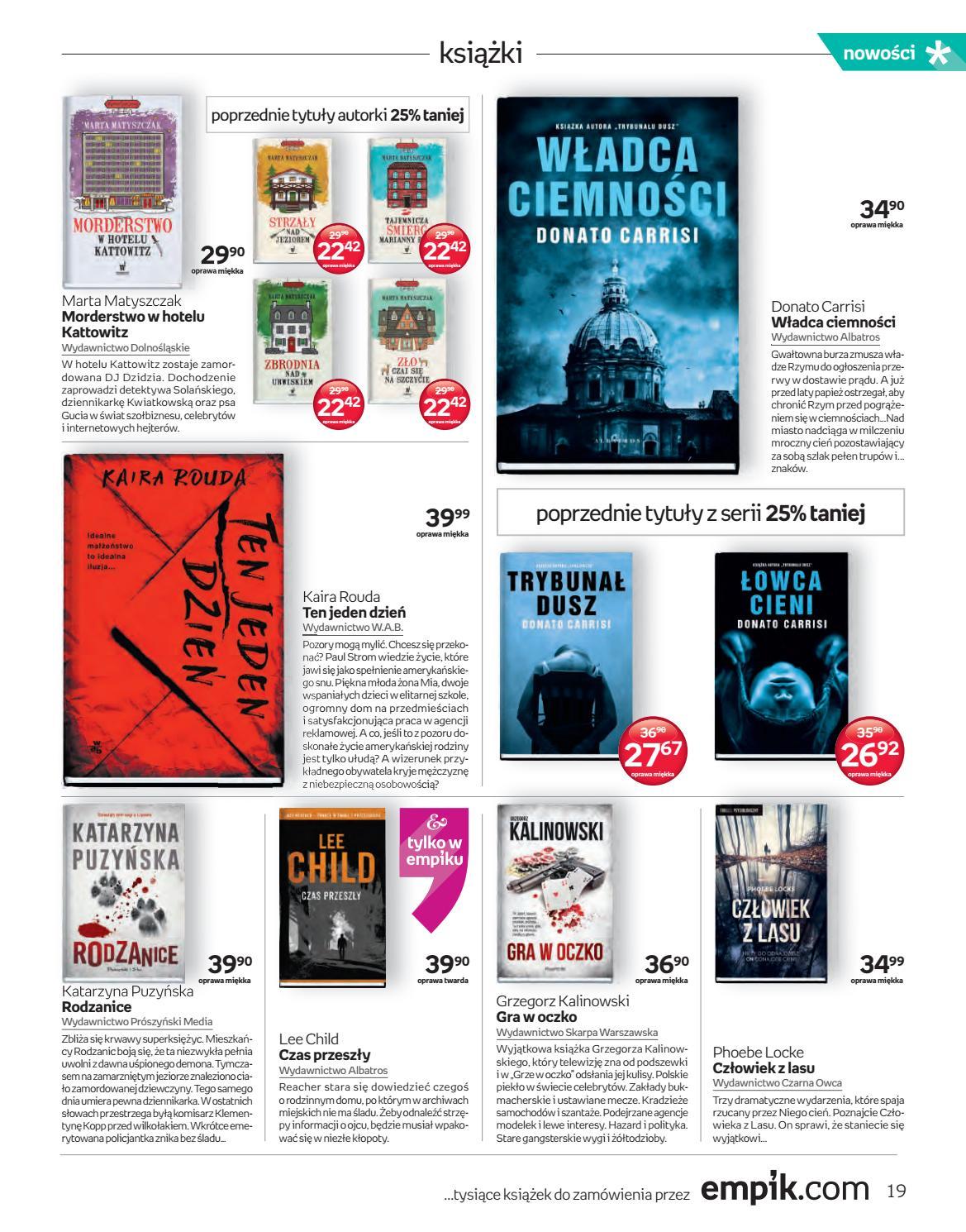 Gazetka promocyjna empik str. 19