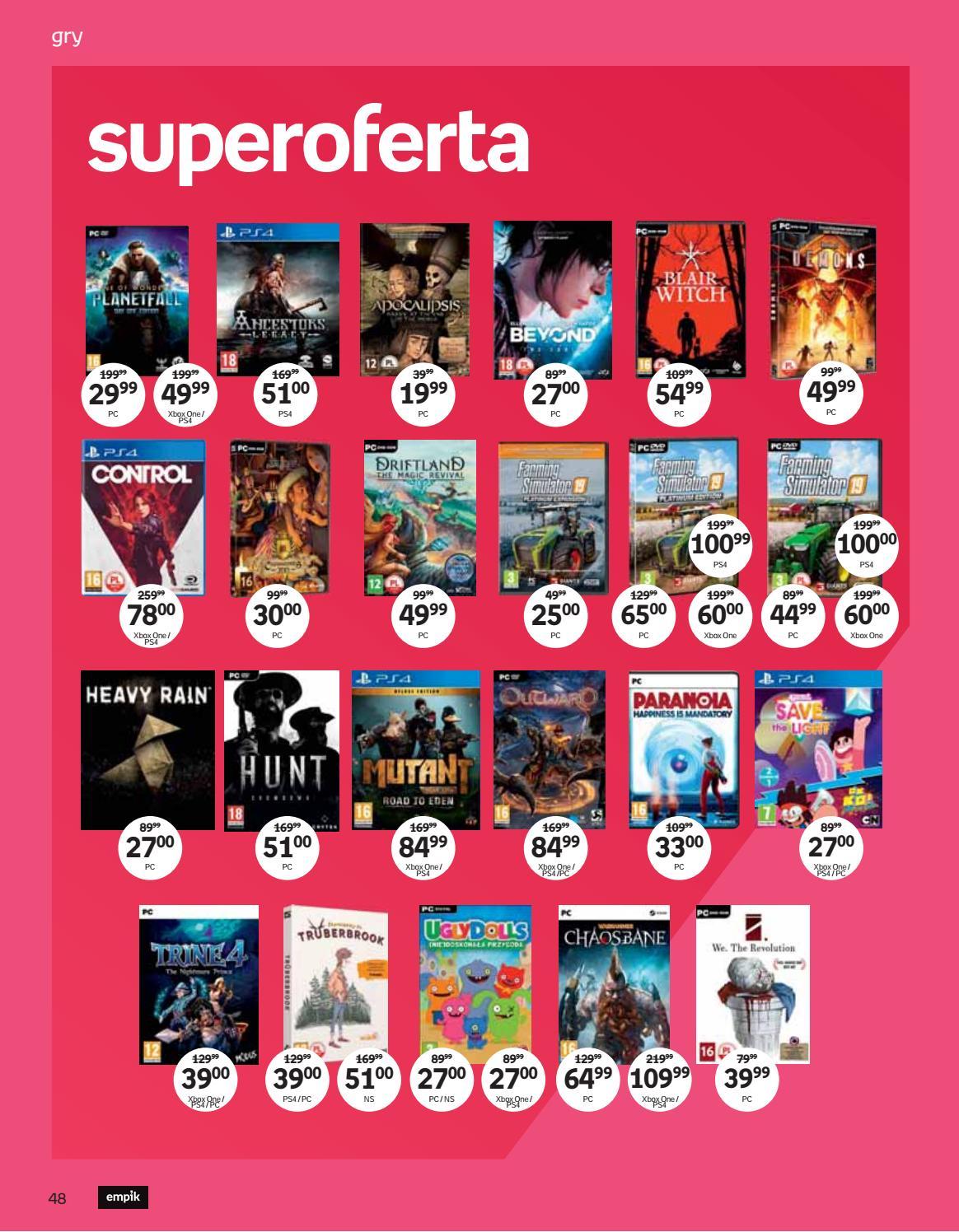Gazetka promocyjna empik str. 48