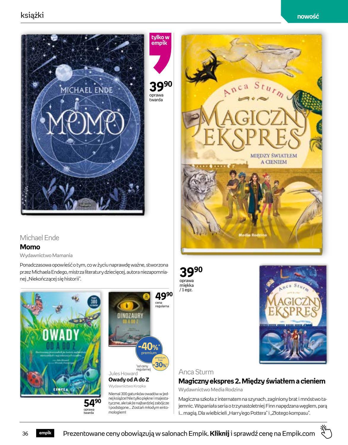 Gazetka promocyjna empik str. 36