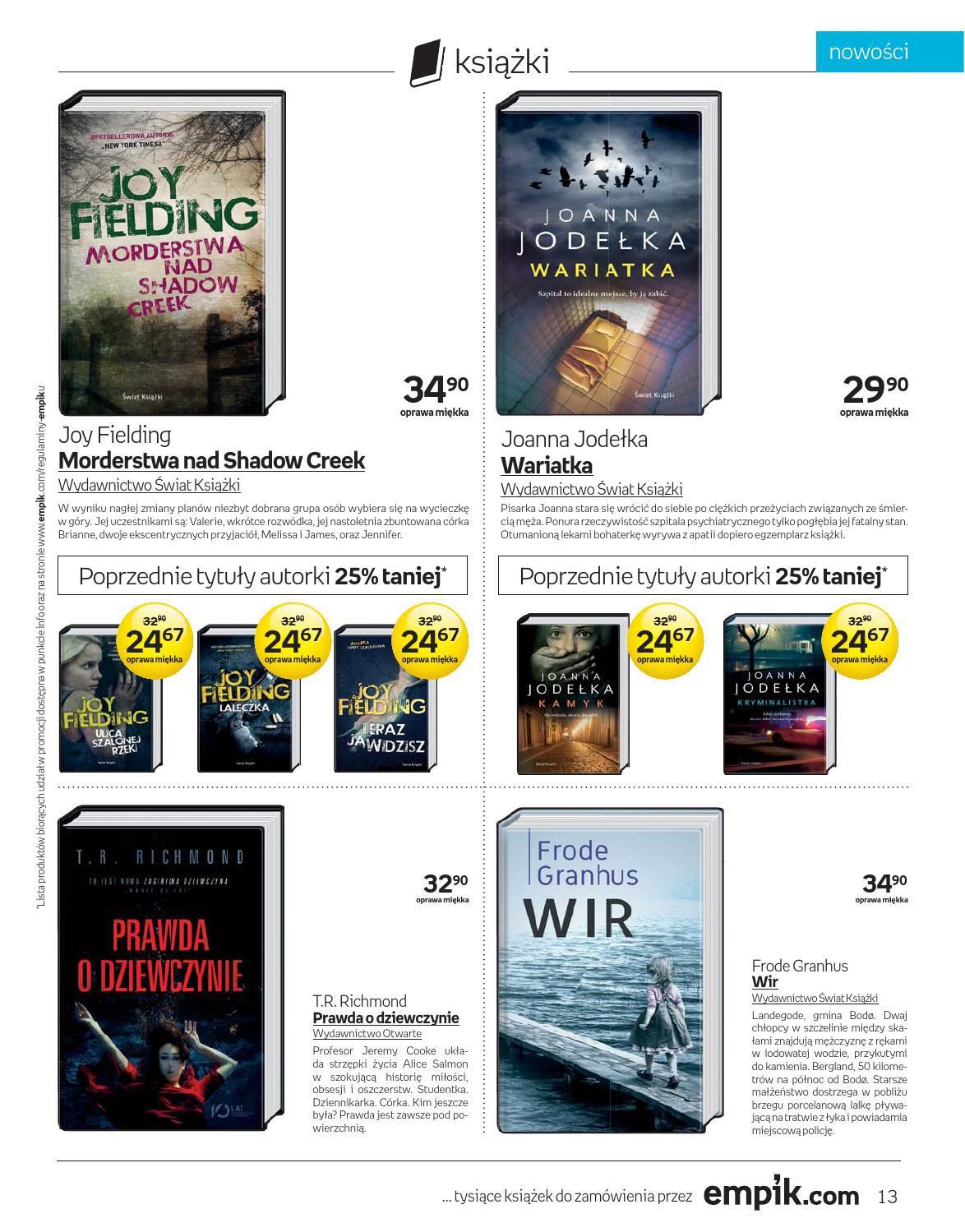 Gazetka promocyjna empik str. 13