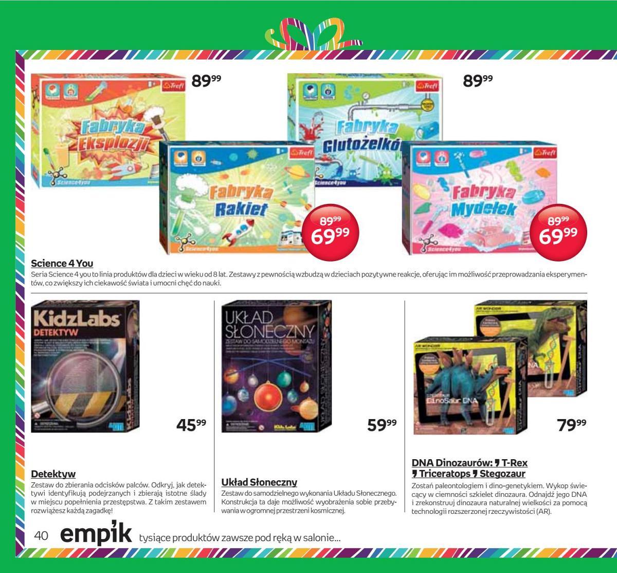 Gazetka promocyjna empik str. 40