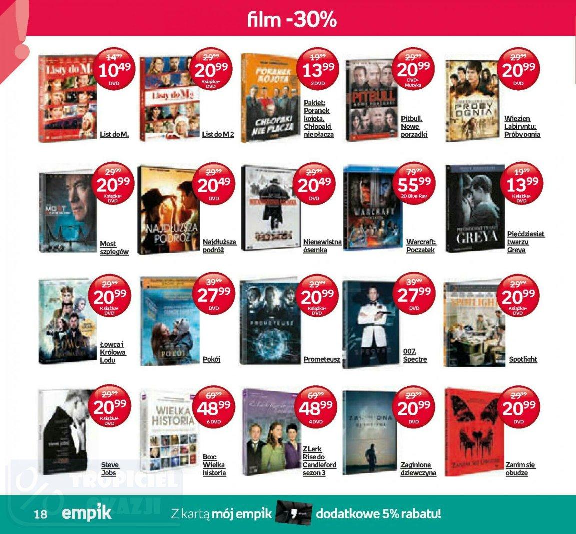 Gazetka promocyjna empik str. 18