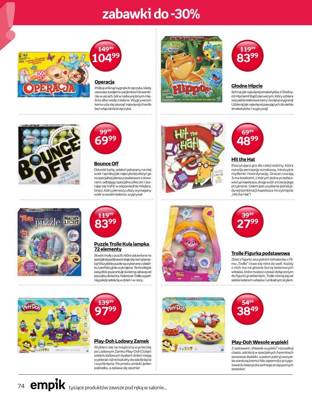 Gazetka promocyjna empik str. 74