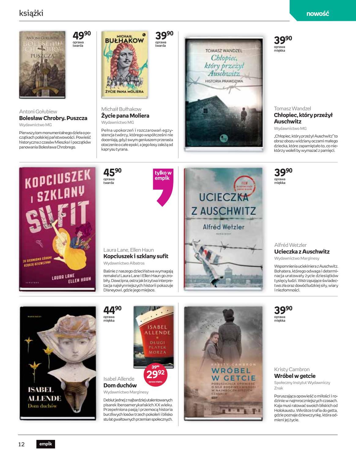 Gazetka promocyjna empik str. 12