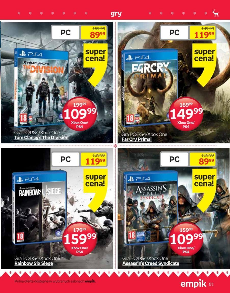Gazetka promocyjna empik str. 81
