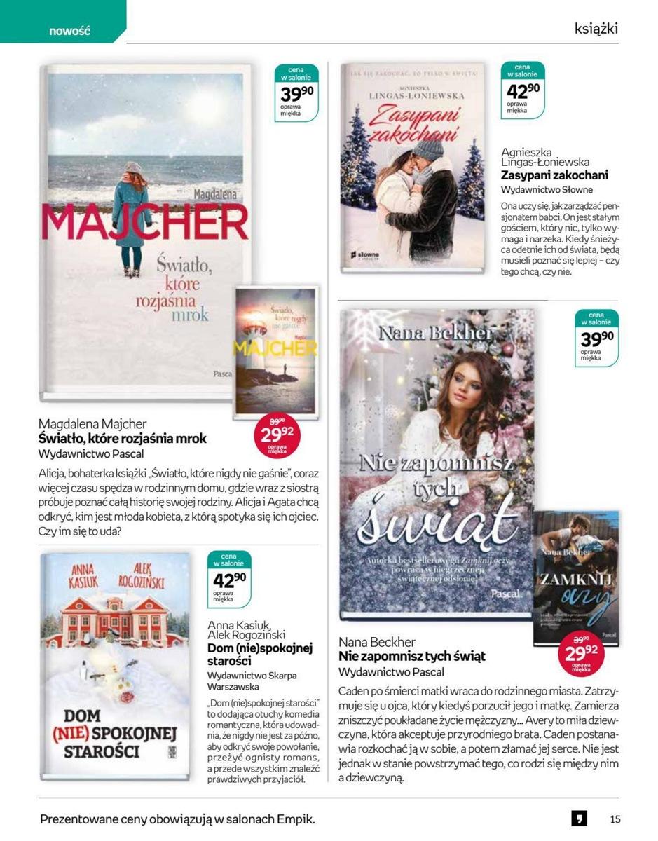 Gazetka promocyjna empik str. 15