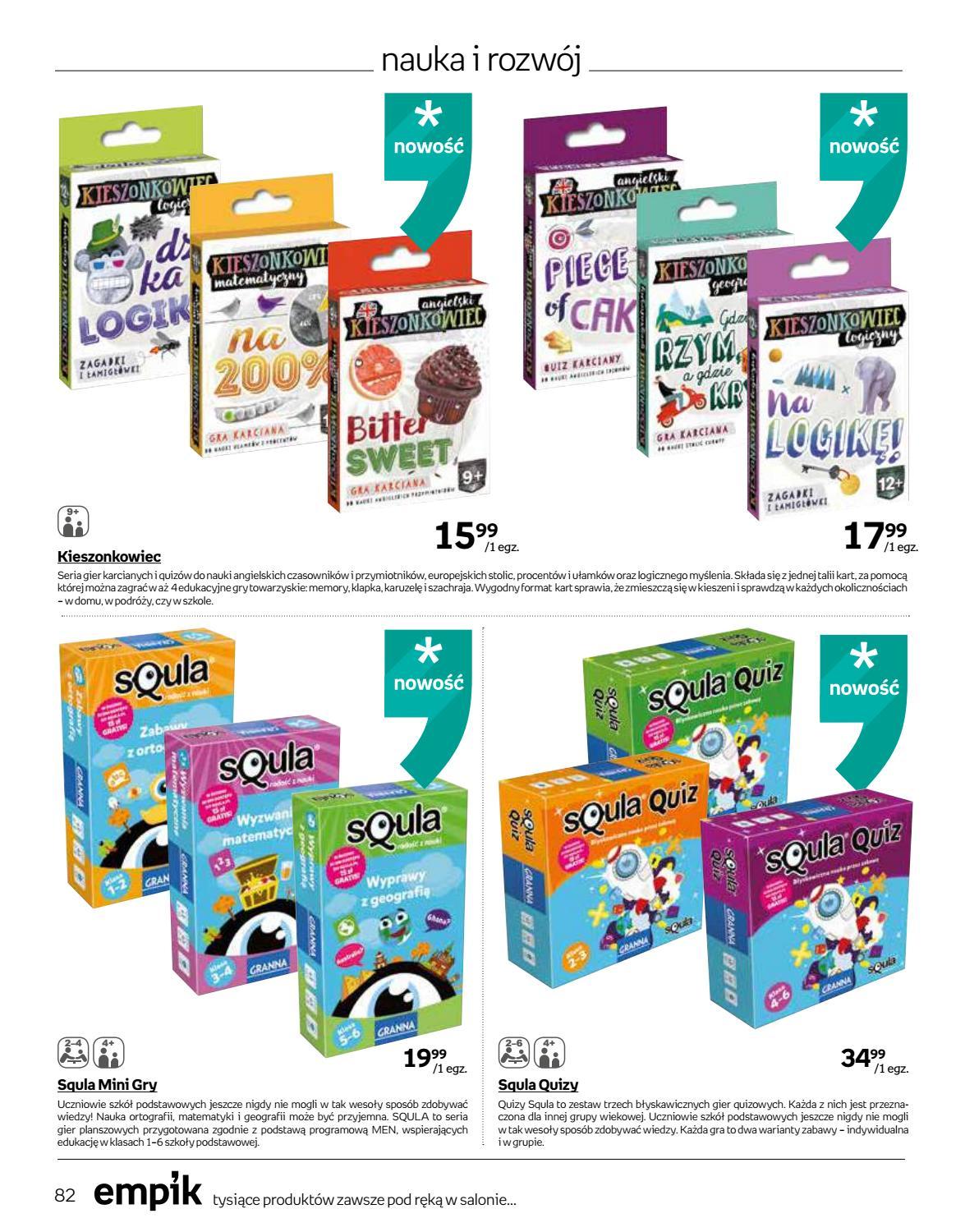 Gazetka promocyjna empik str. 82