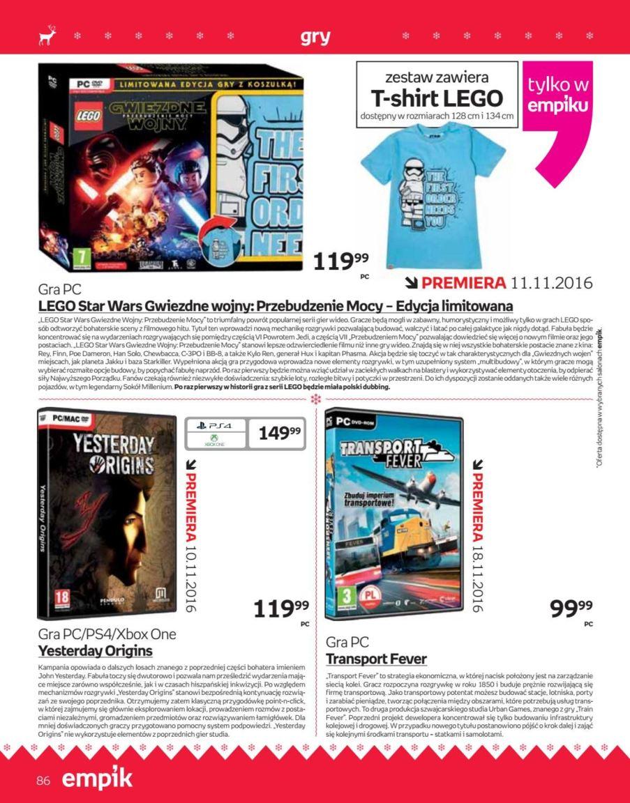 Gazetka promocyjna empik str. 86