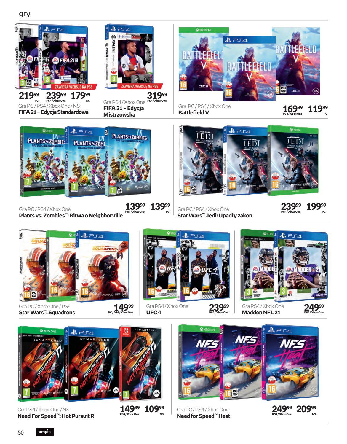 Gazetka promocyjna empik str. 50