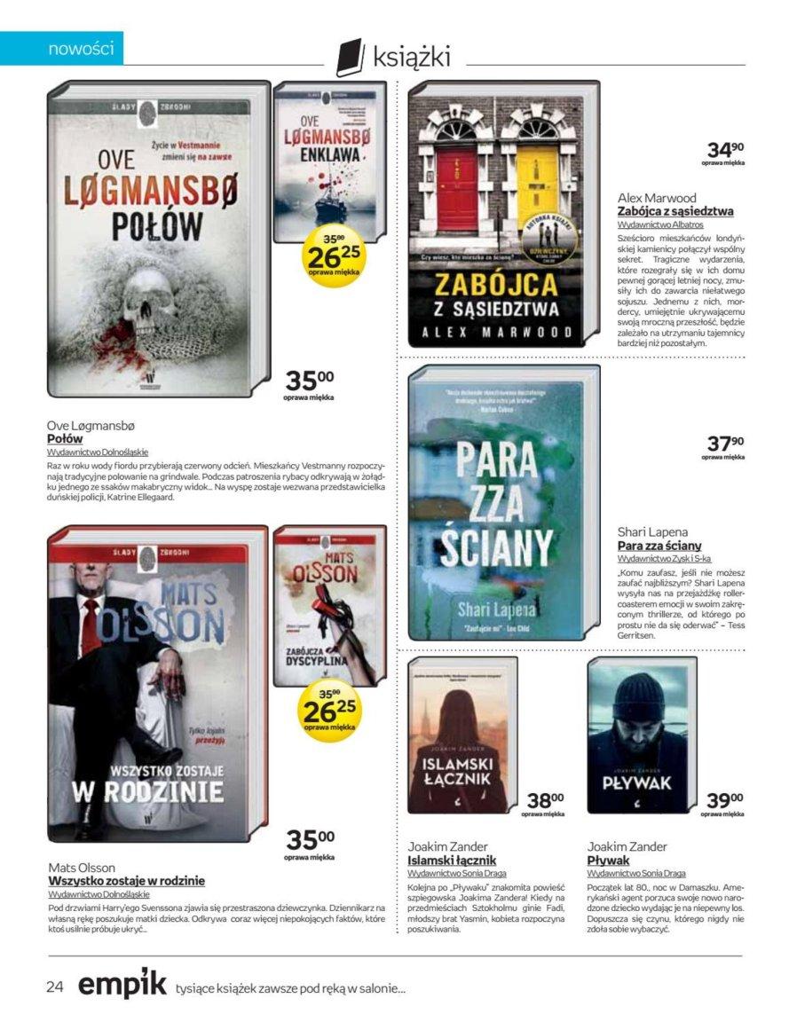 Gazetka promocyjna empik str. 24