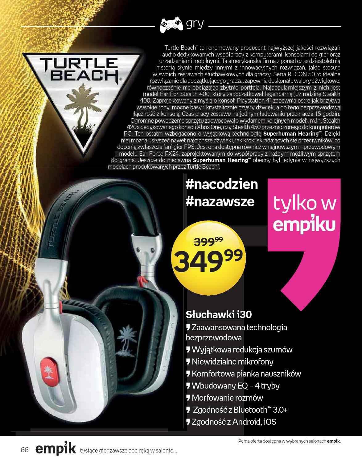 Gazetka promocyjna empik str. 66