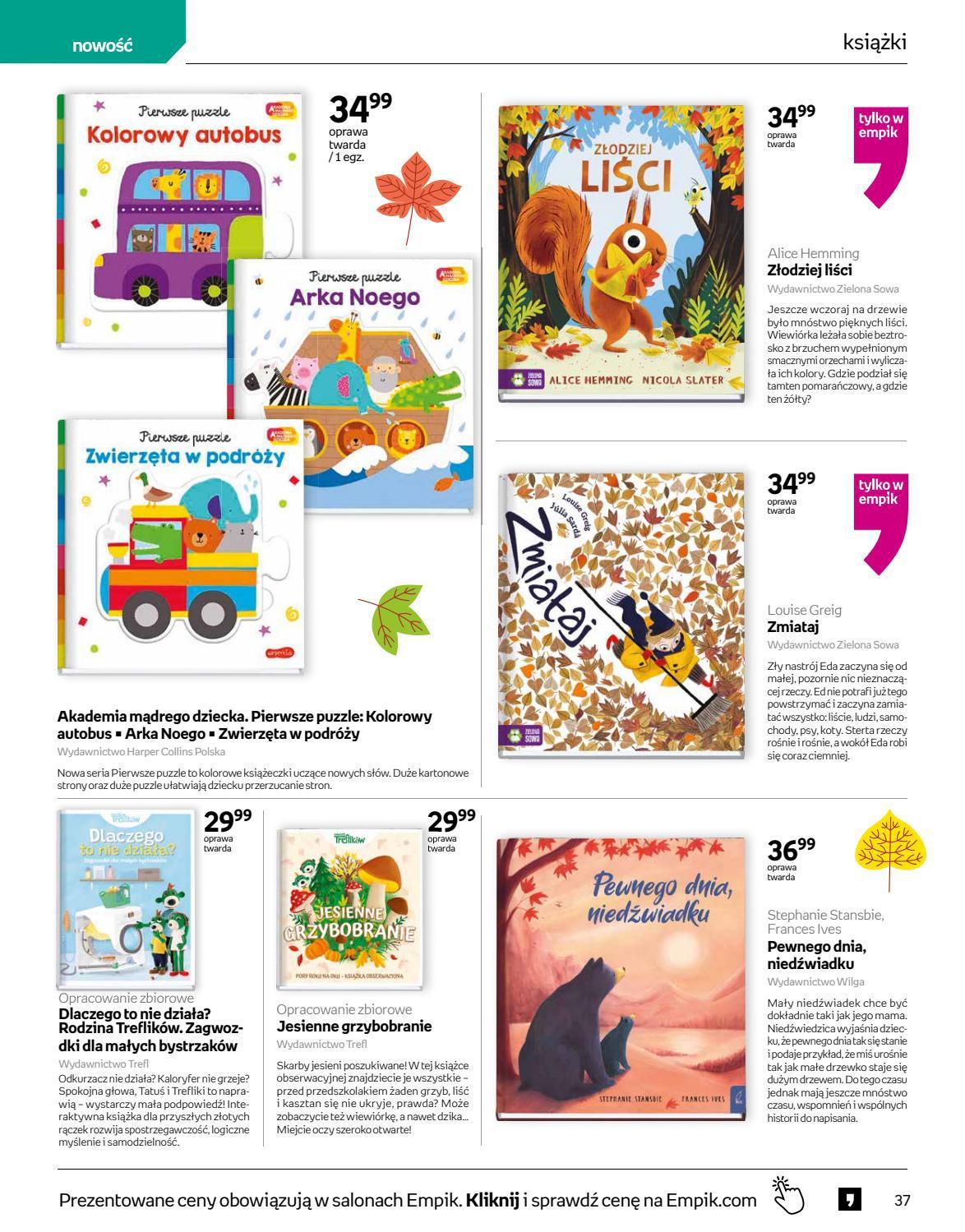 Gazetka promocyjna empik str. 37