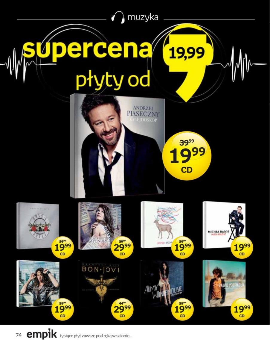 Gazetka promocyjna empik str. 74