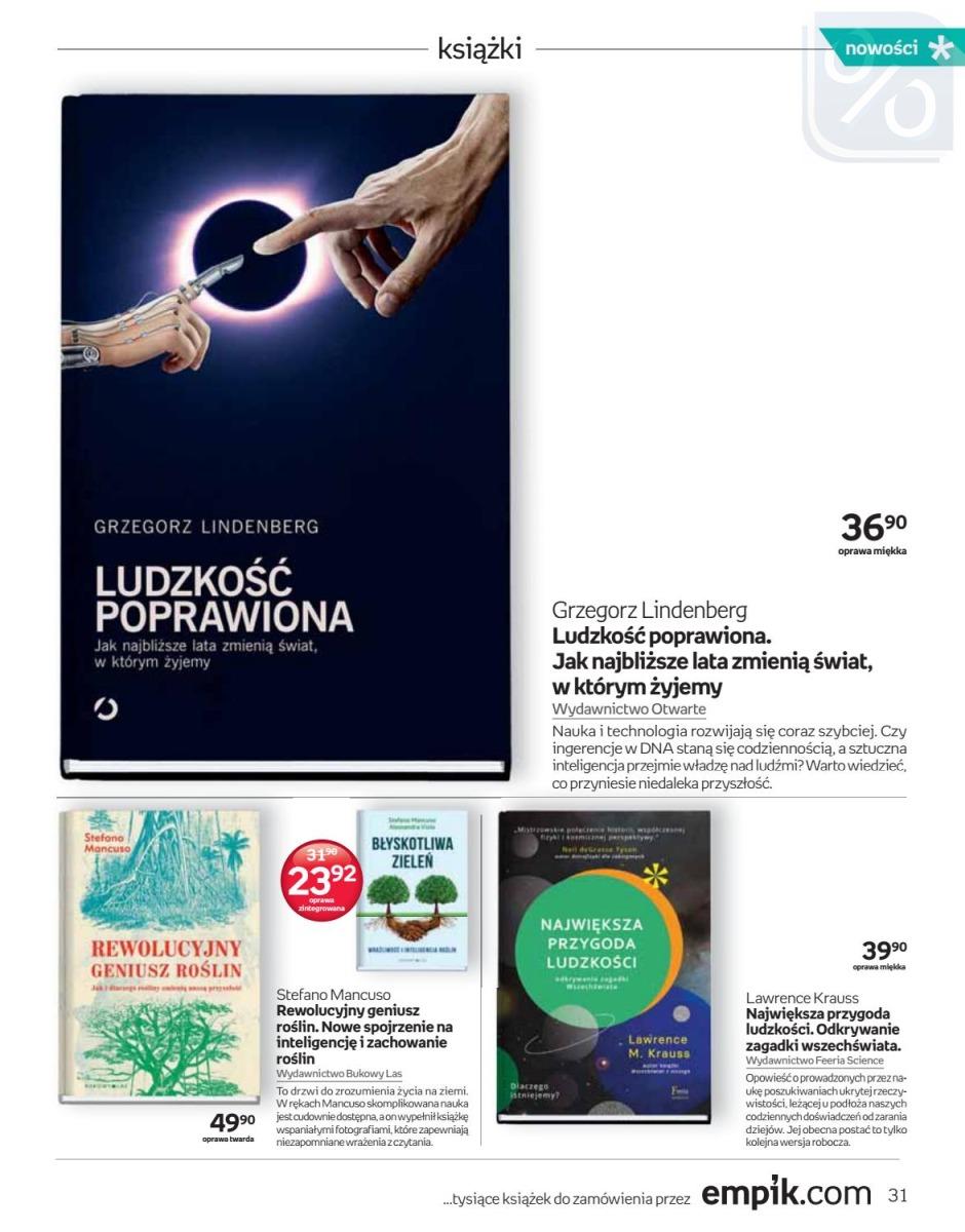 Gazetka promocyjna empik str. 31