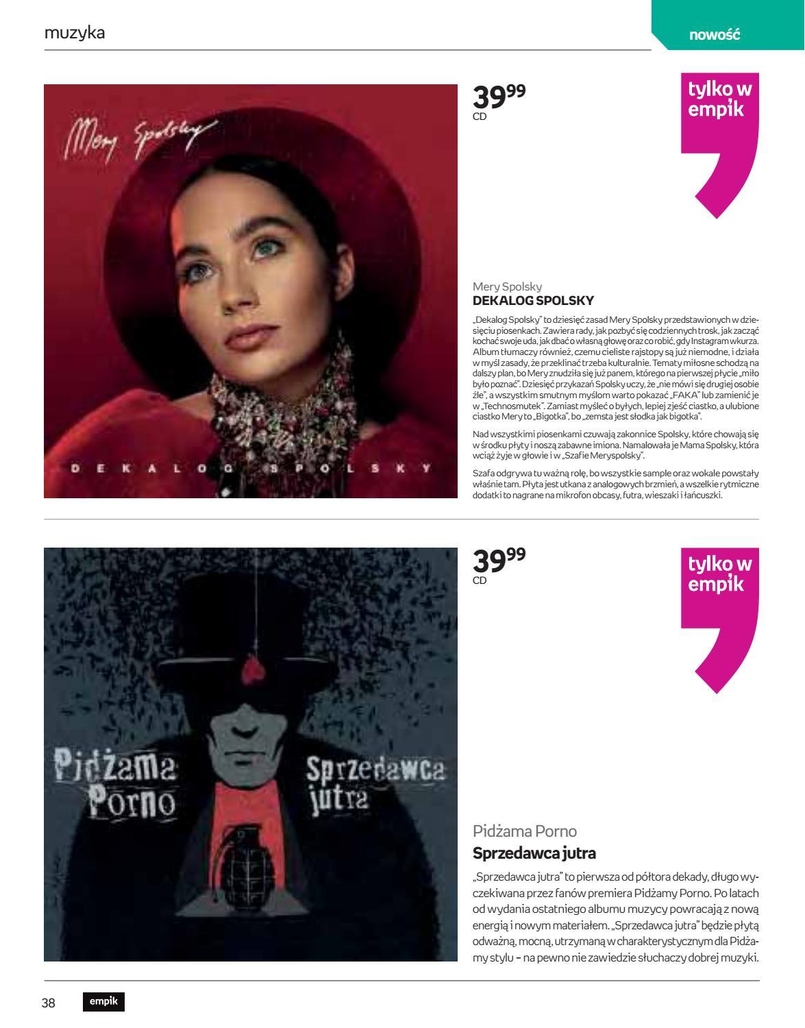 Gazetka promocyjna empik str. 38