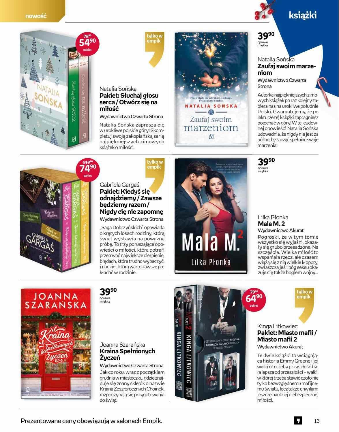 Gazetka promocyjna empik str. 15