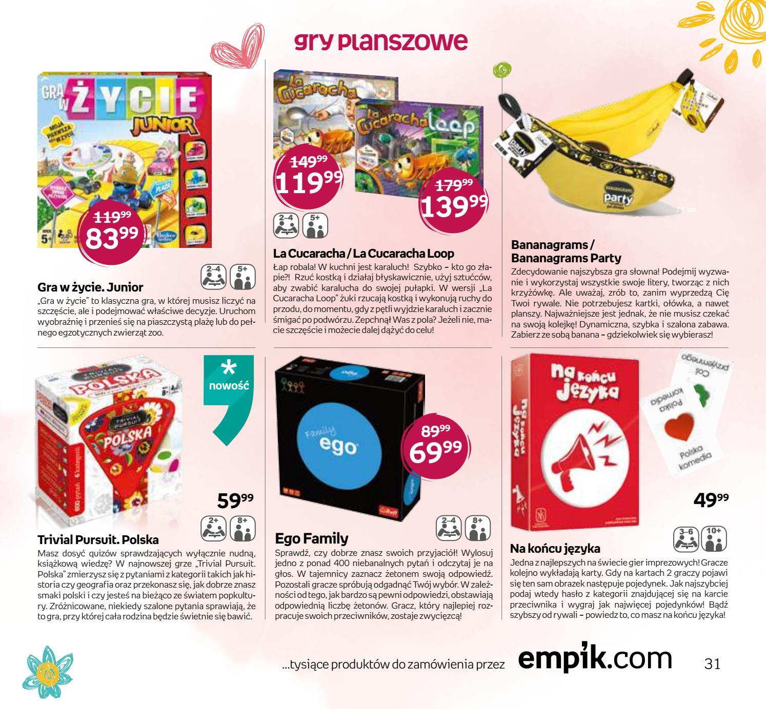 Gazetka promocyjna empik str. 31