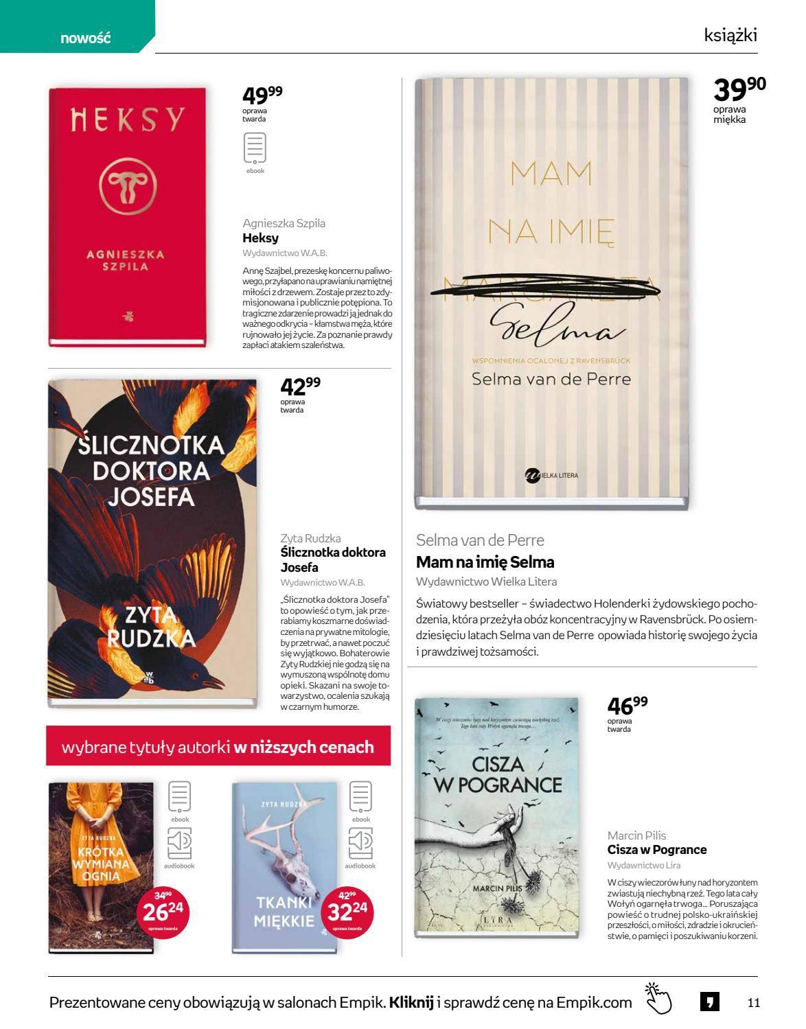 Gazetka promocyjna empik str. 11