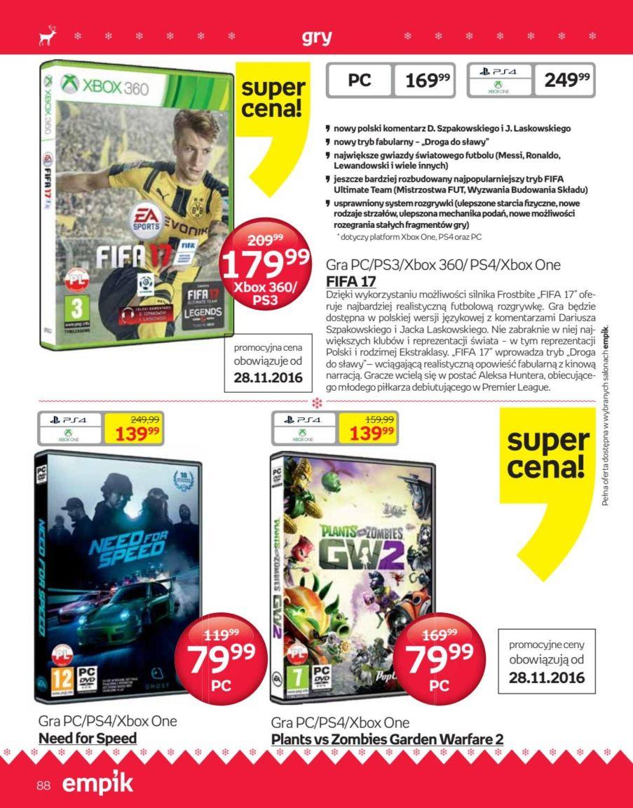 Gazetka promocyjna empik str. 88