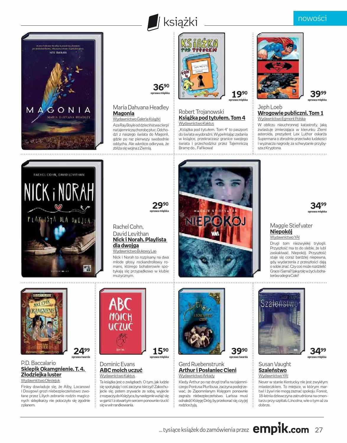 Gazetka promocyjna empik str. 27