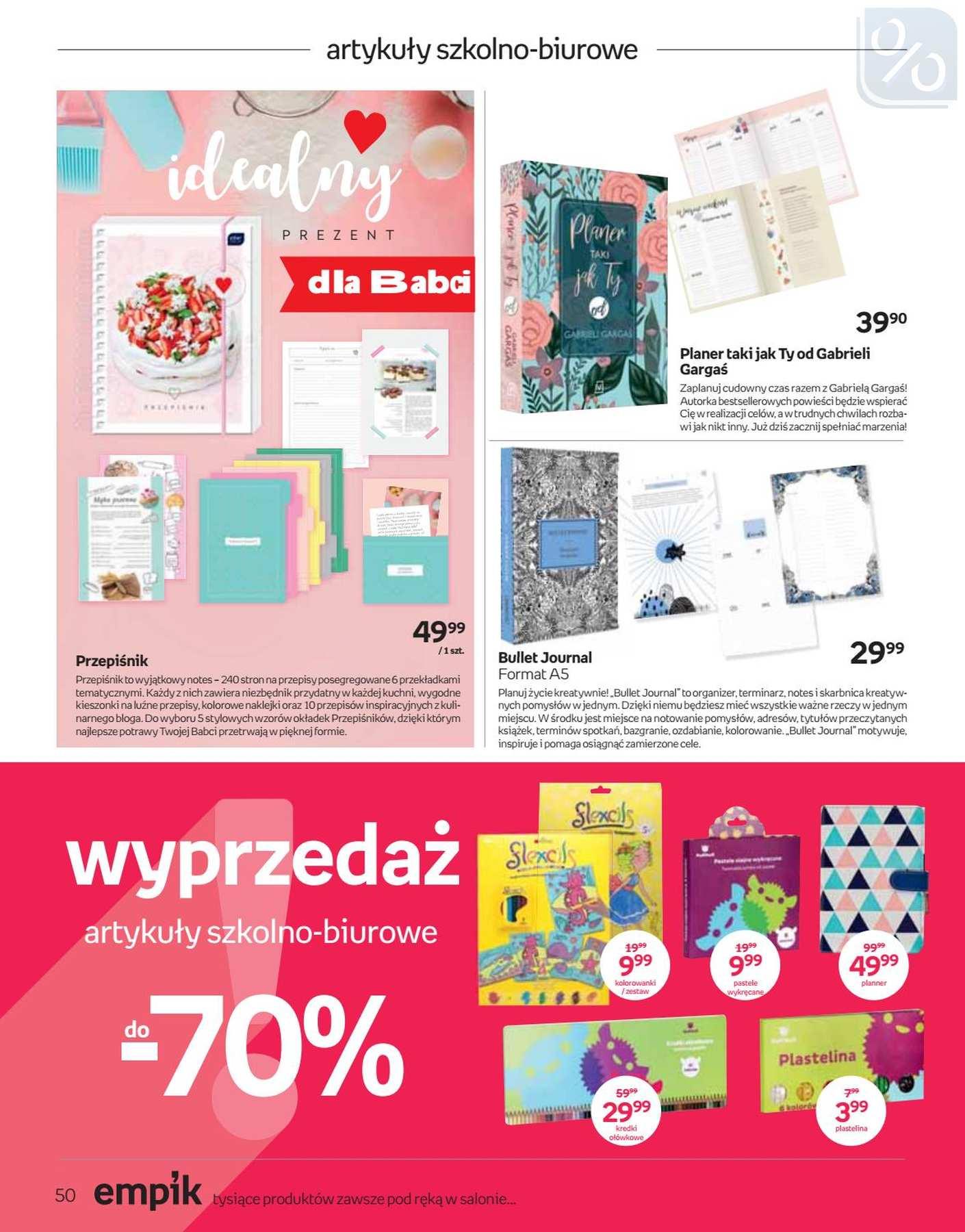 Gazetka promocyjna empik str. 50