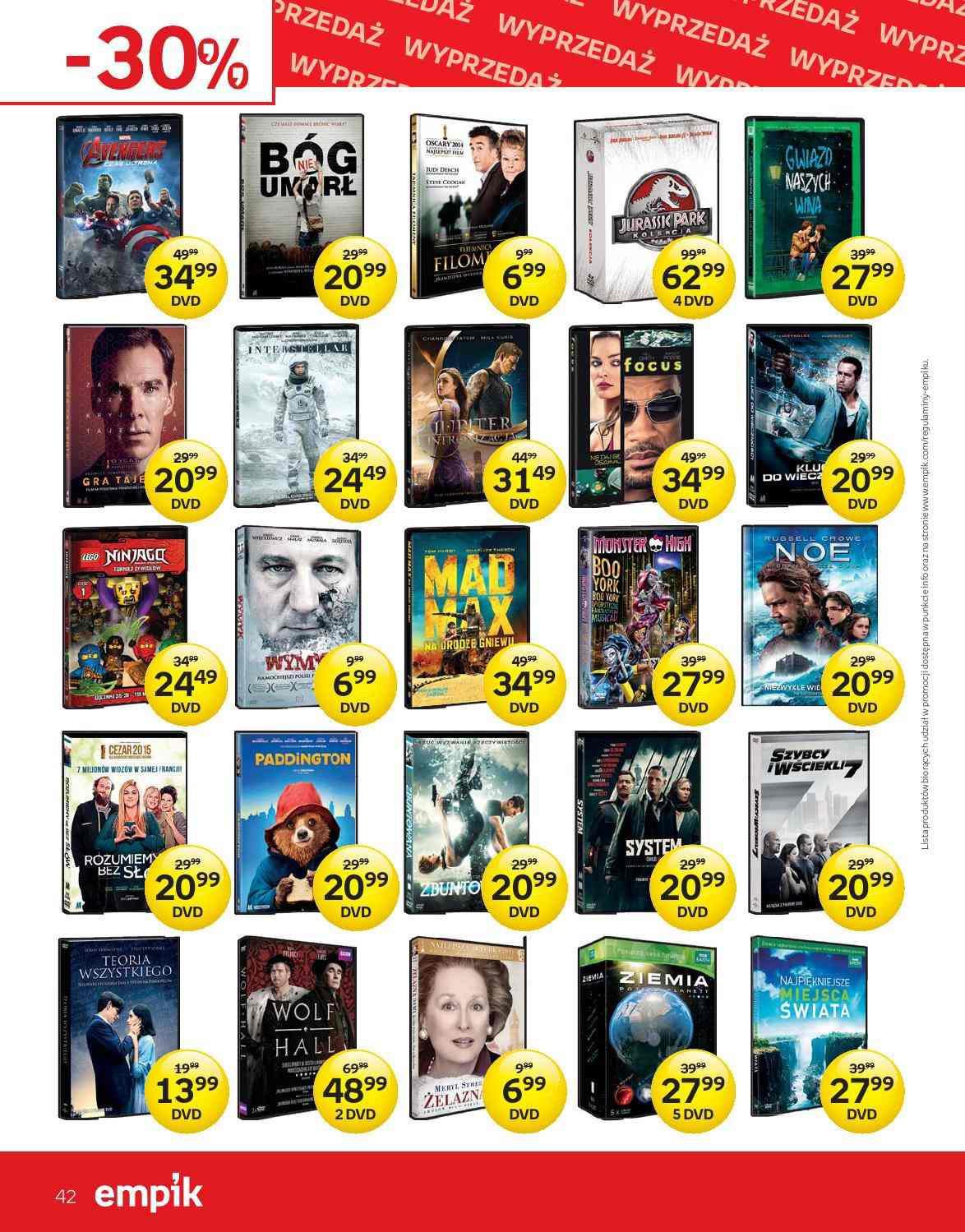 Gazetka promocyjna empik str. 42