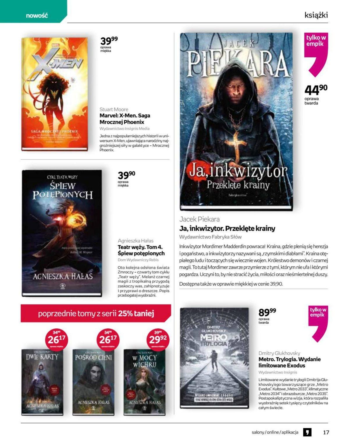 Gazetka promocyjna empik str. 17