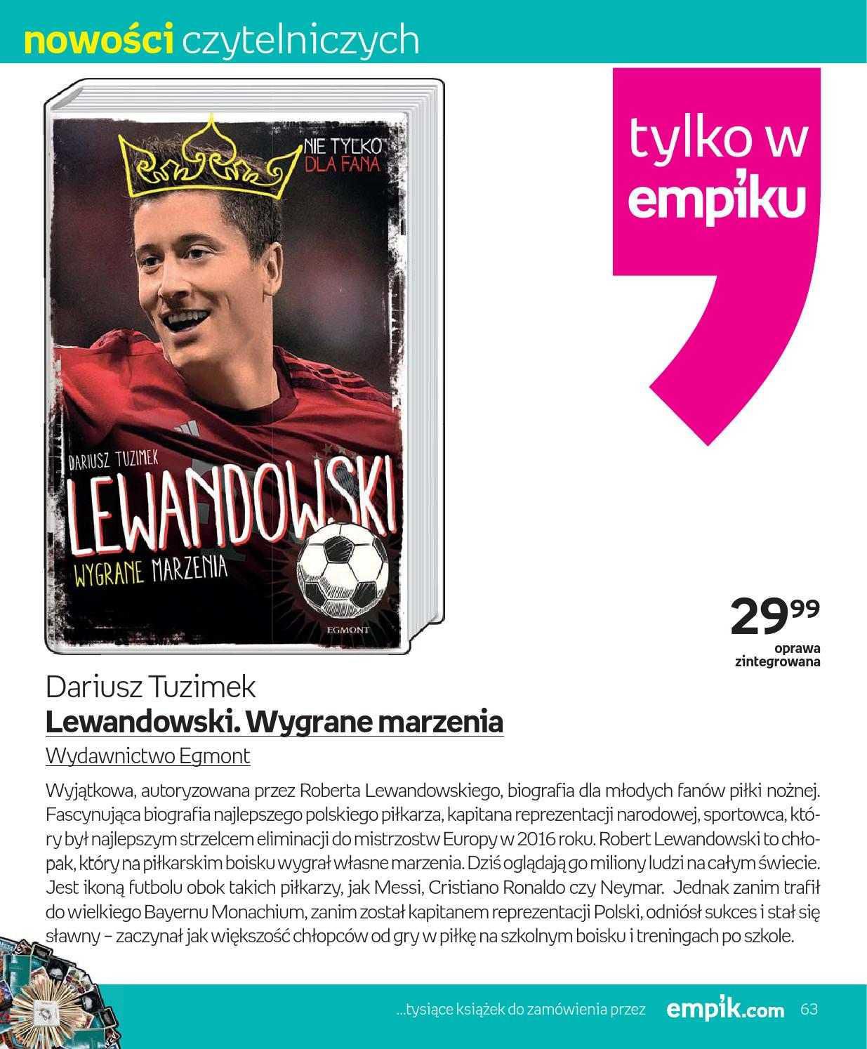Gazetka promocyjna empik str. 63