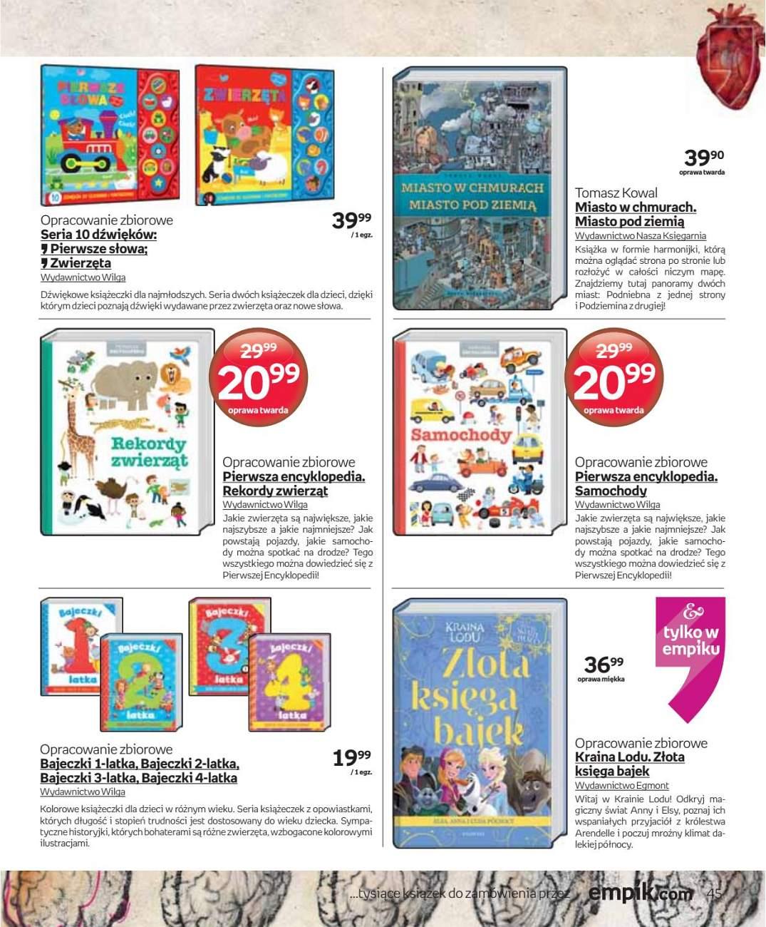 Gazetka promocyjna empik str. 45