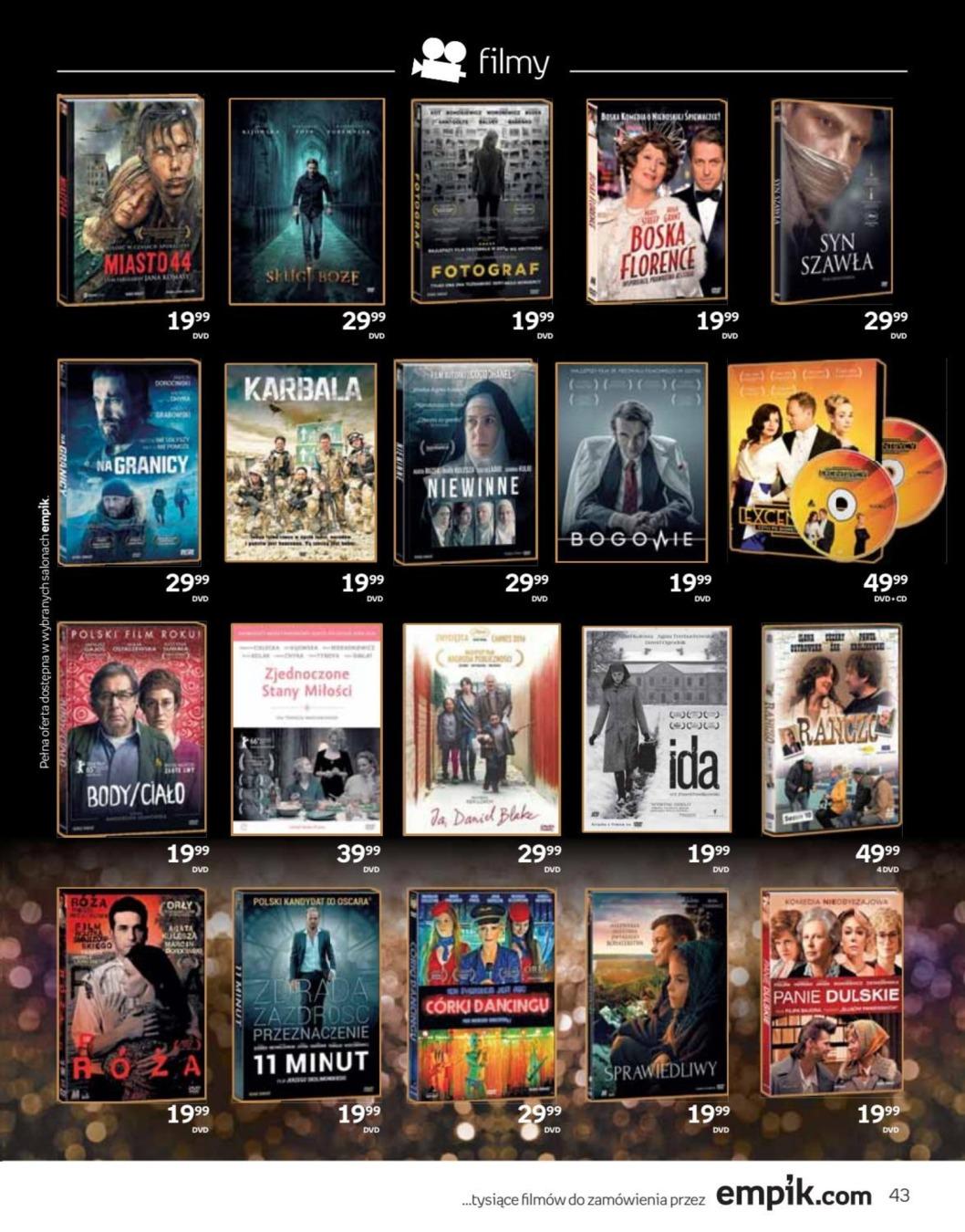 Gazetka promocyjna empik str. 43
