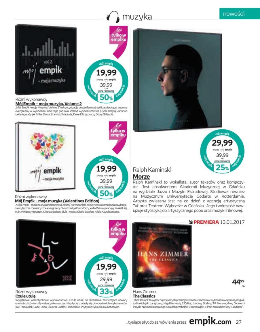 Gazetka promocyjna empik str. 27